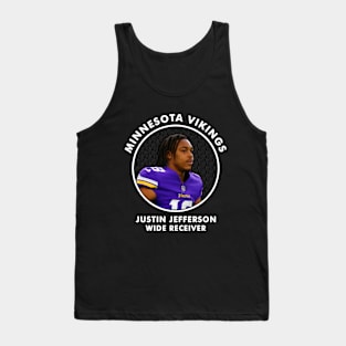 JUSTIN JEFFERSON - WR - MINNESOTA VIKINGS Tank Top